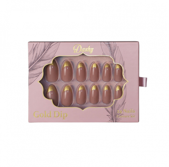 Dashy Nails - Gold Dip in the group BEAUTY & HEALTH / Manicure / Pedicure / Nail treatment at TP E-commerce Nordic AB (D12893)