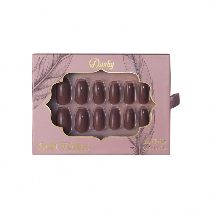 Dashy Nails - Soft Violet in the group BEAUTY & HEALTH / Manicure / Pedicure / Nail treatment at TP E-commerce Nordic AB (D12897)