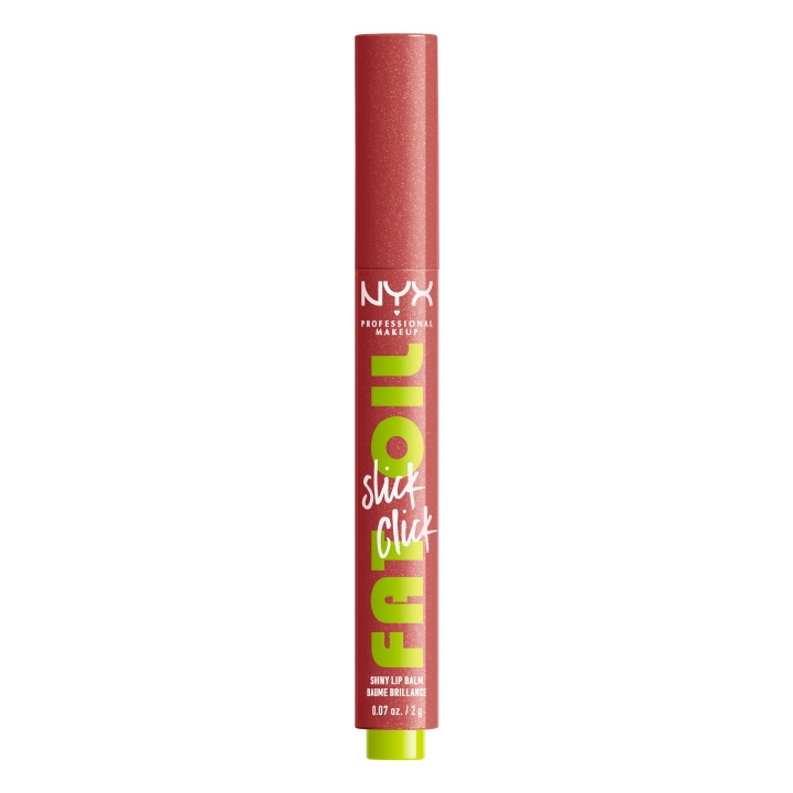 NYX Professional Makeup - Fat Oil Slick Stick - No Filter Needed 03 in the group BEAUTY & HEALTH / Makeup / Lips / Lip balm at TP E-commerce Nordic AB (D12929)