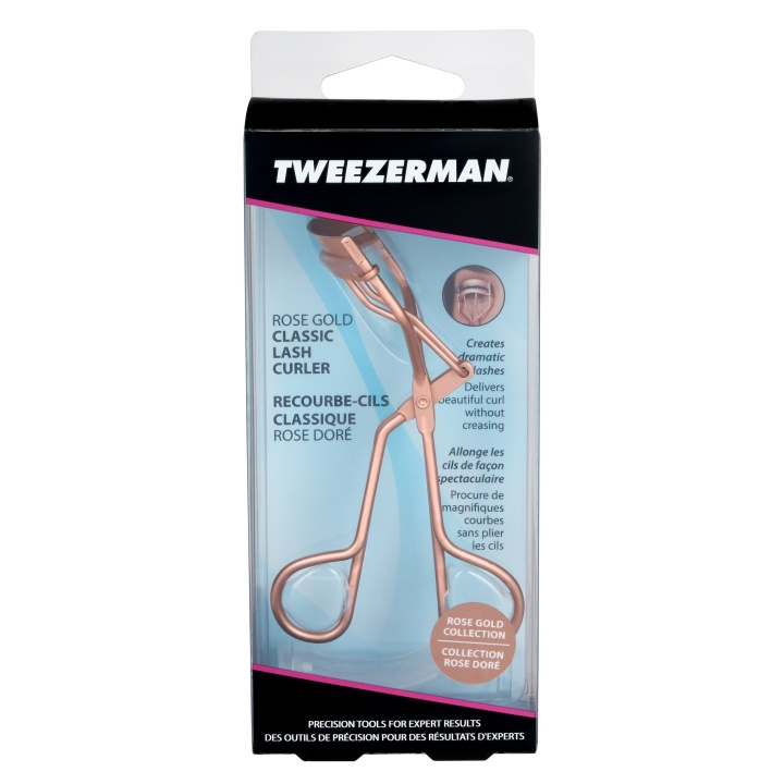 Tweezerman Classic Lash Curler - Rose Gold in the group BEAUTY & HEALTH / Makeup / Eyes & Eyebrows / Eyebrow kits at TP E-commerce Nordic AB (D12943)