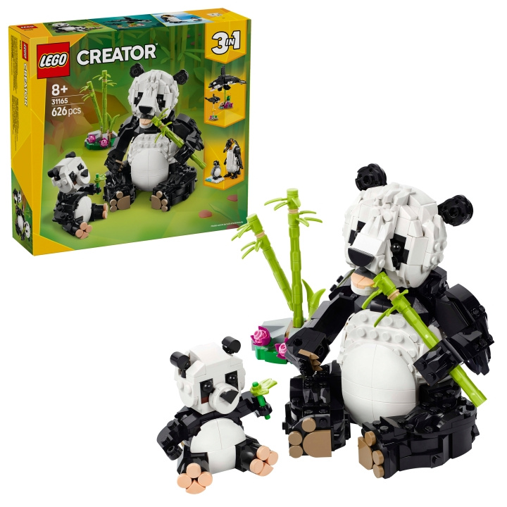 LEGO LEGO Creator - Wild Animals: Panda Family (31165) in the group TOYS, KIDS & BABY PRODUCTS / Toys / Building toys / Lego at TP E-commerce Nordic AB (D12945)