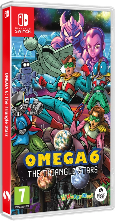 OMEGA 6 The Triangle Stars (Switch) in the group HOME ELECTRONICS / Game consoles & Accessories / Nintendo Switch / Games at TP E-commerce Nordic AB (D12948)