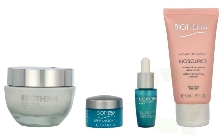 Biotherm Cera Repair Set 112 ml Face Cream 50ml/Cleansing Mousse 50ml/Facial Serum 7ml/Eye Contour Cream 5ml in the group BEAUTY & HEALTH / Skin care / Face / Skin serum at TP E-commerce Nordic AB (D13013)