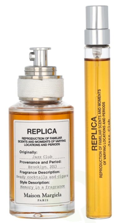 Maison Margiela Replica Jazz Club Giftset 40 ml Edt Spray 30ml/Edt Spray 10ml in the group BEAUTY & HEALTH / Gift sets / Gift sets for him at TP E-commerce Nordic AB (D13114)