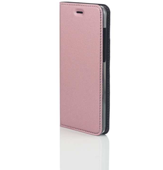 Wave BookCase protective case, Honor 9, rose gold in the group SMARTPHONE & TABLETS / Phone cases / Huawei/Honor at TP E-commerce Nordic AB (D13248)