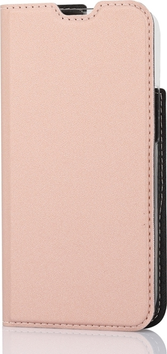 Wave BookCase protective case, iPhone 13 mini, rose gold in the group SMARTPHONE & TABLETS / Phone cases / Apple / iPhone 13 Mini at TP E-commerce Nordic AB (D13303)