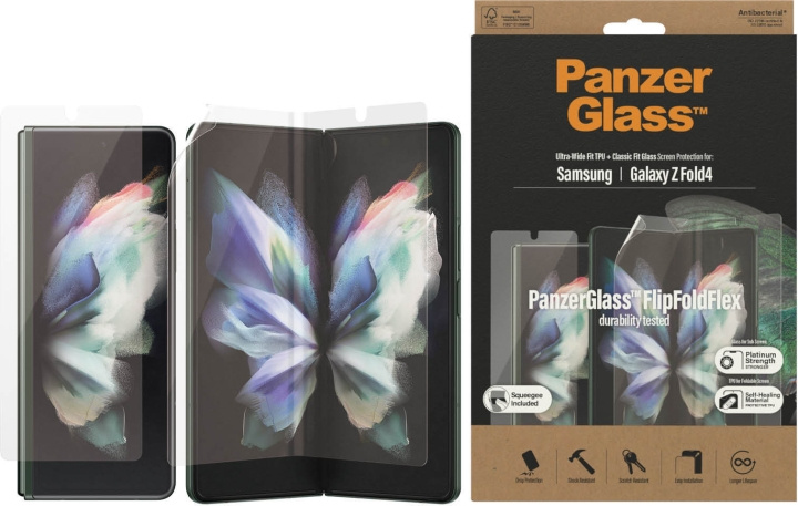 PanzerGlass protective film, Samsung Galaxy Z Fold4 5G / Fold5 5G in the group SMARTPHONE & TABLETS / Phone cases / Samsung at TP E-commerce Nordic AB (D13462)