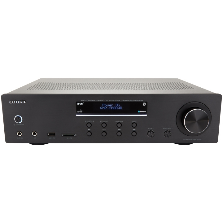 AIWA Stereo-receiver med Bluetooth 2 x 100 Watt RMS @4Ohm in the group HOME ELECTRONICS / Audio & Picture / Home cinema, Hifi & Portable / Amplifier & Receiver at TP E-commerce Nordic AB (D13541)