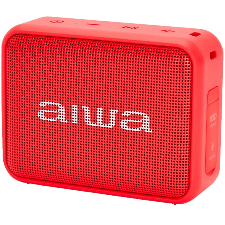 AIWA Bluetooth-högtalare Röd in the group HOME ELECTRONICS / Audio & Picture / Speakers & accessories / Bluetooth Speakers / Portable speakers at TP E-commerce Nordic AB (D13546)