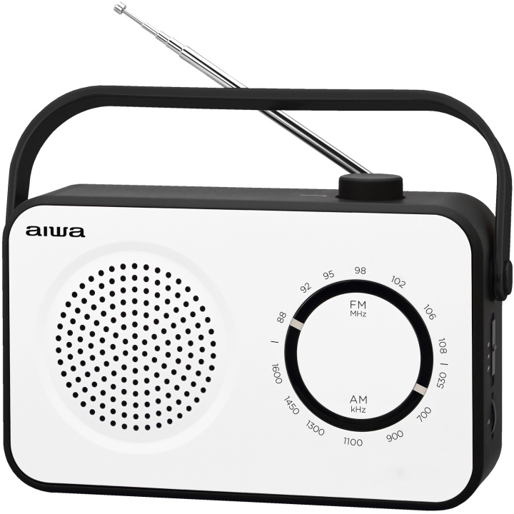 AIWA Analog radio Vit in the group HOME ELECTRONICS / Audio & Picture / Home cinema, Hifi & Portable / Radio & Alarm clocks / Radio at TP E-commerce Nordic AB (D13573)