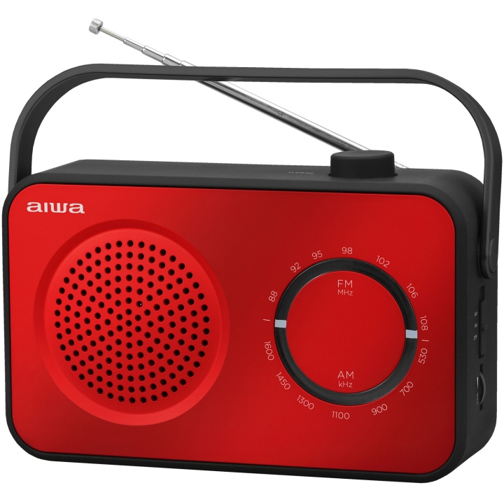 AIWA Analog radio Röd in the group HOME ELECTRONICS / Audio & Picture / Home cinema, Hifi & Portable / Radio & Alarm clocks / Radio at TP E-commerce Nordic AB (D13574)