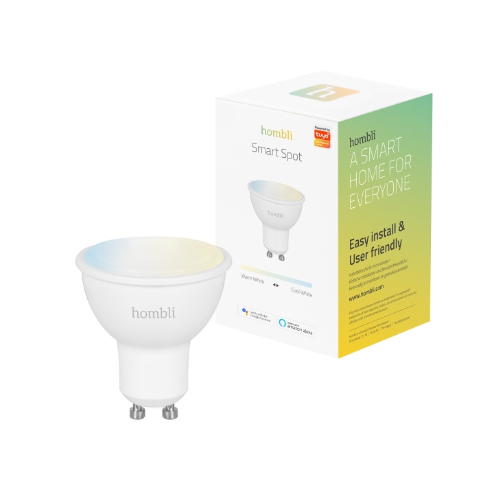 Hombli Smart Spot GU10 CCT 4,5W Dimmable in the group HOME ELECTRONICS / Lighting / LED lamps at TP E-commerce Nordic AB (D13673)