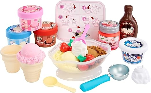 Little Tikes Ltittle Tikes - Creative Chefs Ice Cream Kit (639661) in the group TOYS, KIDS & BABY PRODUCTS / Toys / Little home & Role play at TP E-commerce Nordic AB (D13768)