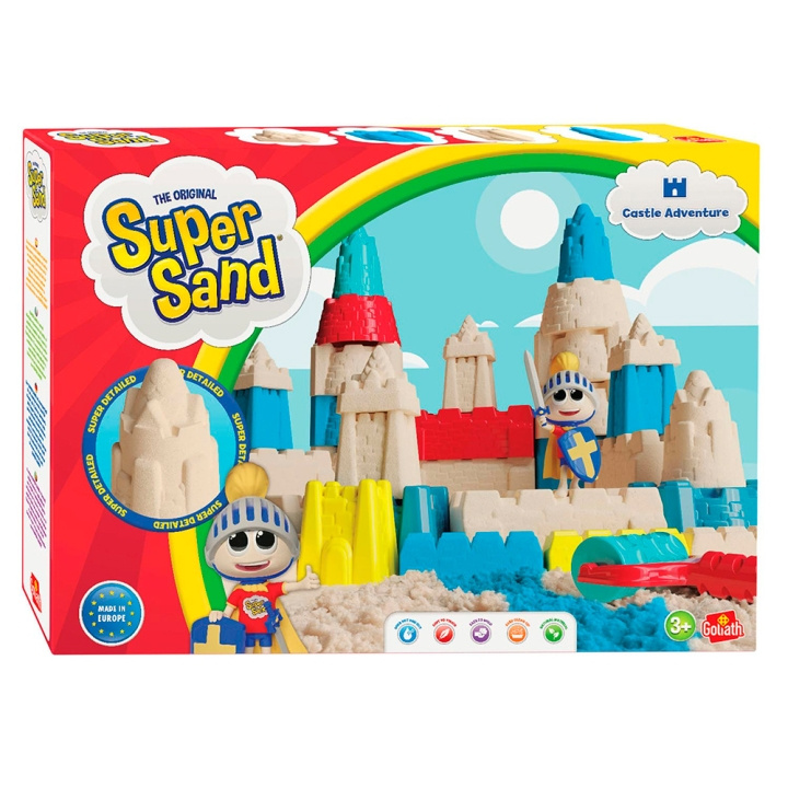 Goliath Super Sand - Castle Adventure (GO18146) in the group TOYS, KIDS & BABY PRODUCTS / Toys / Experiment & DIY at TP E-commerce Nordic AB (D13776)