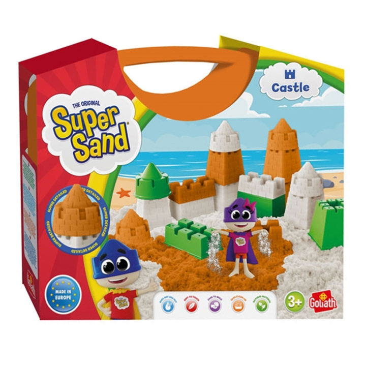 Goliath Super Sand - Castle Case (GO18370) in the group TOYS, KIDS & BABY PRODUCTS / Toys / Experiment & DIY at TP E-commerce Nordic AB (D13777)