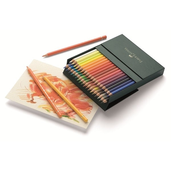 Faber-Castell Polychromos Colour Pencils - Studio box of 36 (110038) in the group Sport, leisure & Hobby / Hobby / Paint & Draw / Pencils, crayons & ink at TP E-commerce Nordic AB (D13813)