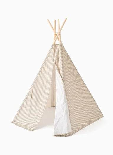 Kids Concept Tipi tent stripe (1000937) in the group TOYS, KIDS & BABY PRODUCTS / Children\'s room / Children\'s furniture at TP E-commerce Nordic AB (D13824)