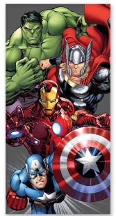 AVENGERS Towel - 70x140 cm - Avengers (110051) in the group HOME, HOUSEHOLD & GARDEN / Bathroom / Towels at TP E-commerce Nordic AB (D13826)