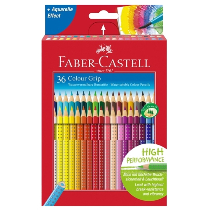 Faber-Castell Colour Pencils - Cardboard Box - 36 pcs. (112442) in the group Sport, leisure & Hobby / Hobby / Paint & Draw / Pencils, crayons & ink at TP E-commerce Nordic AB (D13840)