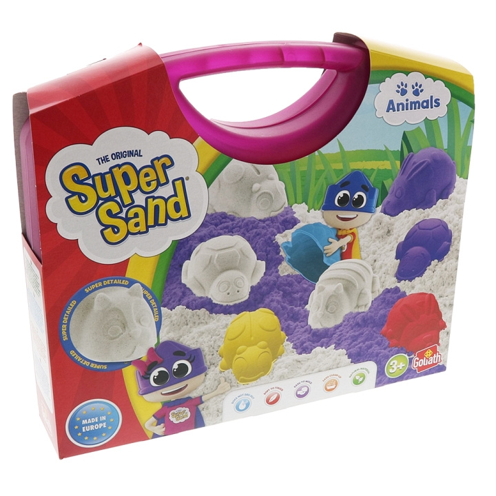 Goliath Super Sand - Animals Case (GO18371) in the group TOYS, KIDS & BABY PRODUCTS / Toys / Experiment & DIY at TP E-commerce Nordic AB (D13879)