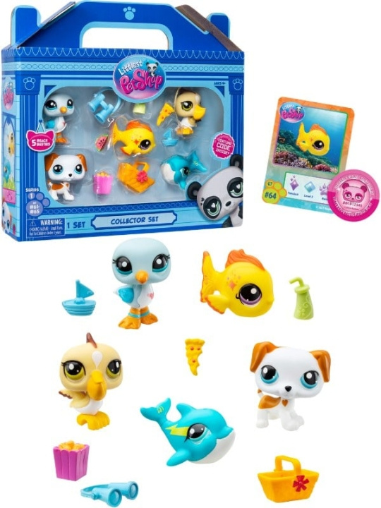 Littlest Pet Shop BEACH BESTIES COLLECTORS 5 PK (00517) in the group TOYS, KIDS & BABY PRODUCTS / Toys / Figures, Miniatures & accessories at TP E-commerce Nordic AB (D13896)