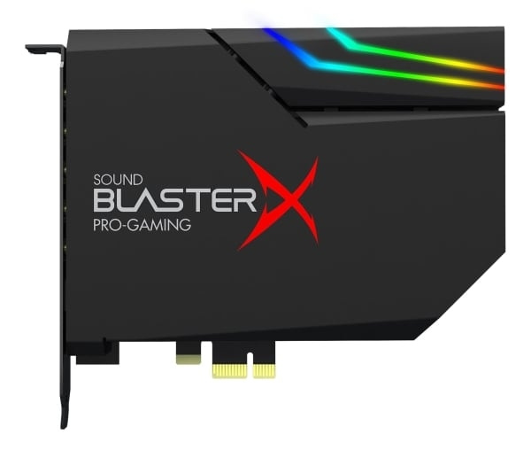 Creative Sound BlasterX AE-5 Plus Black in the group COMPUTERS & PERIPHERALS / Computer components / Sound card at TP E-commerce Nordic AB (D13945)