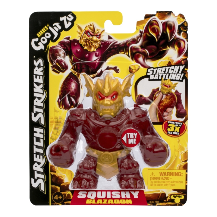 Goo Jit Zu Stretch Strikers - Dragon Knight Blazagon (42780) in the group Sport, leisure & Hobby / Hobby / Plastic models / Figures at TP E-commerce Nordic AB (D13947)