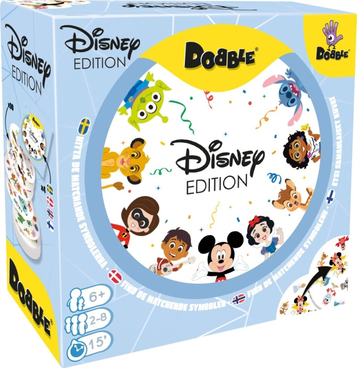 Disney Dobble Disney (Nordic) (DOBD10008ML1) in the group TOYS, KIDS & BABY PRODUCTS / Games / Children\'s games at TP E-commerce Nordic AB (D13977)