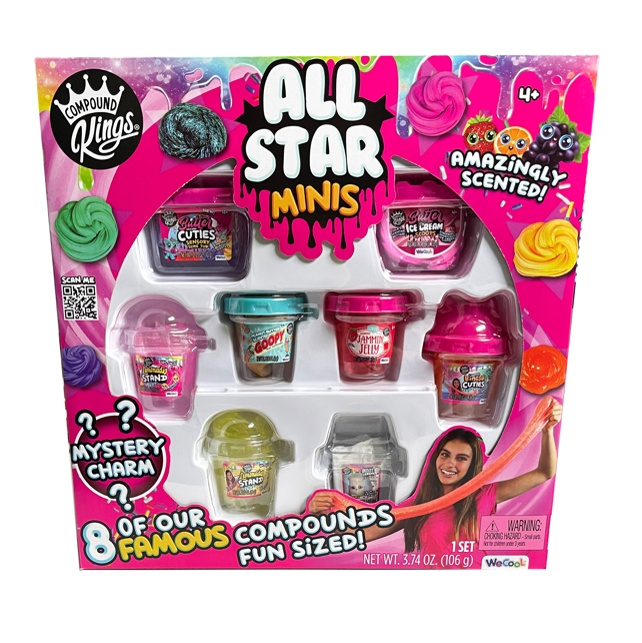 Compound Kings All Star 8 pack, NO Scent - 106g (40300) in the group TOYS, KIDS & BABY PRODUCTS / Toys / Experiment & DIY at TP E-commerce Nordic AB (D13978)