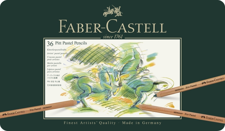 Faber-Castell Pitt Pastel Colour pencil, 36 pc (112136) in the group Sport, leisure & Hobby / Hobby / Paint & Draw / Pencils, crayons & ink at TP E-commerce Nordic AB (D13998)