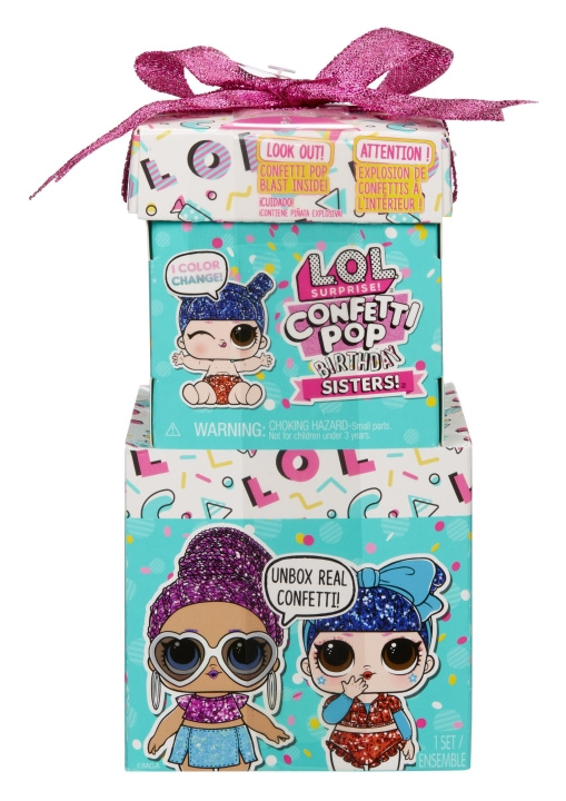 L.O.L. Surprise! Confetti Pop Birthday Sisters (589976) in the group TOYS, KIDS & BABY PRODUCTS / Toys / Docks & Accessories at TP E-commerce Nordic AB (D14007)