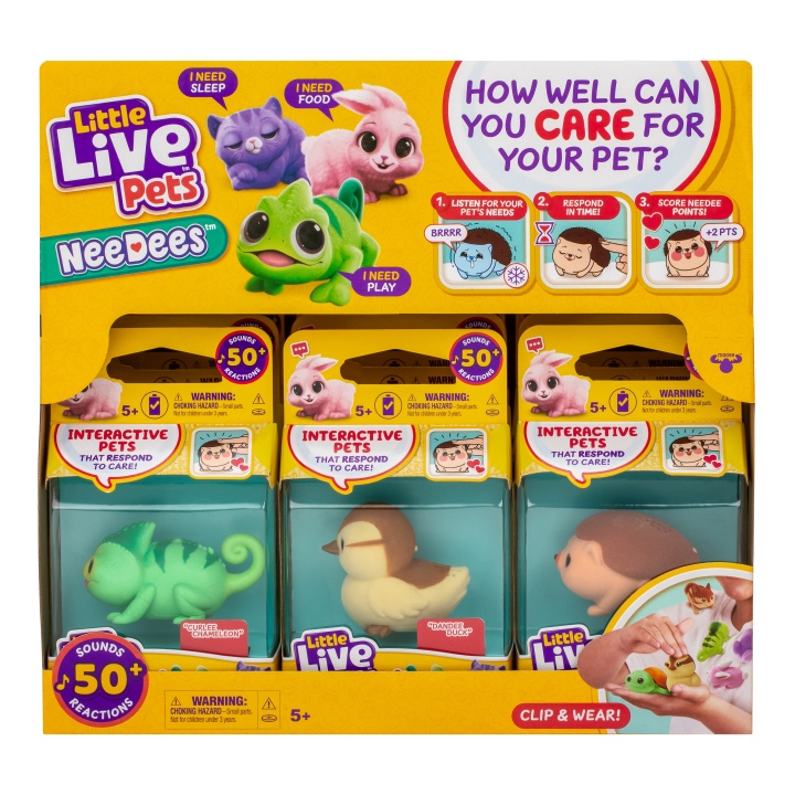 Little Live Pets Needees Assorted (26654) in the group TOYS, KIDS & BABY PRODUCTS / Toys / Figures, Miniatures & accessories at TP E-commerce Nordic AB (D14020)