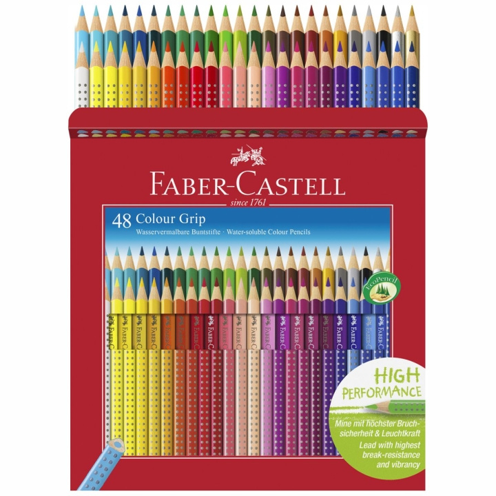 Faber-Castell Colour Pencils - Cardboard Box - 48 pcs. (112449) in the group Sport, leisure & Hobby / Hobby / Paint & Draw / Pencils, crayons & ink at TP E-commerce Nordic AB (D14034)