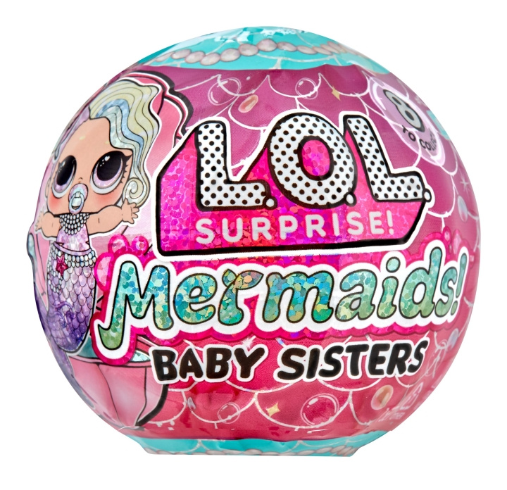 L.O.L. Surprise! Surprise ! - Mermaids! Baby Sisters Asst PDQ (515760) in the group TOYS, KIDS & BABY PRODUCTS / Toys / Docks & Accessories at TP E-commerce Nordic AB (D14042)