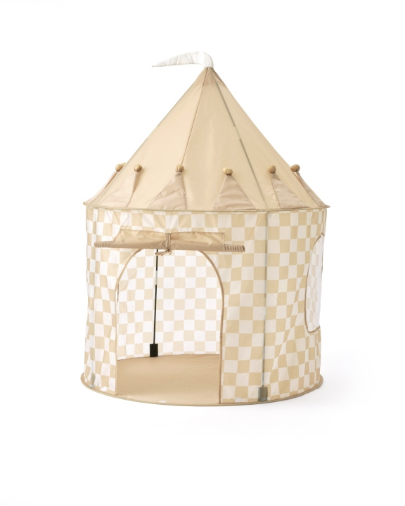 Kids Concept Star - Play Tent Check Yellow - (1000929) in the group TOYS, KIDS & BABY PRODUCTS / Children\'s room / Children\'s furniture at TP E-commerce Nordic AB (D14043)