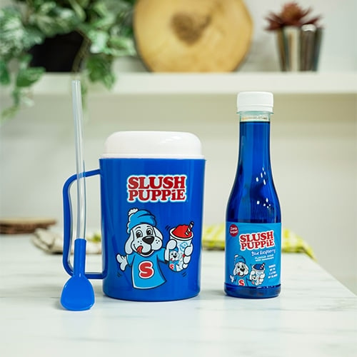 Fizz Creations SLUSH PUPPiE Making Cup & Original Blueberry Syrup Set - Blue in the group Sport, leisure & Hobby / Fun stuff / Smart home at TP E-commerce Nordic AB (D14077)