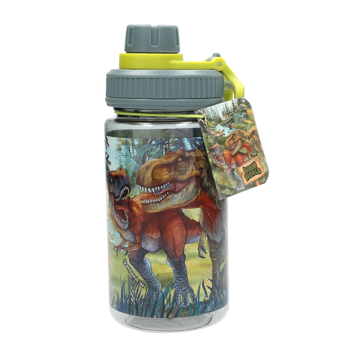 Dino World Drinking Bottle BITE - Transparent Green - 500 ml in the group TOYS, KIDS & BABY PRODUCTS / Eat & Drink / Baby bottle & Accessories at TP E-commerce Nordic AB (D14117)