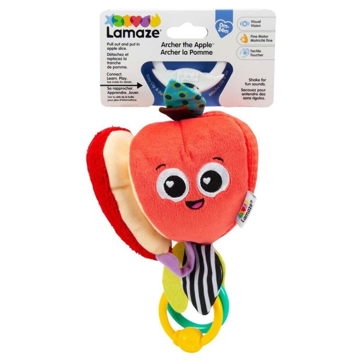 Lamaze Archer The Apple Clip & Go - (941-273831) in the group TOYS, KIDS & BABY PRODUCTS / Baby toys / Activity toys at TP E-commerce Nordic AB (D14242)