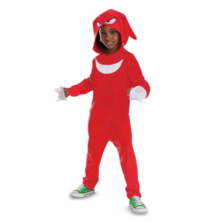 Disguise Sonic Fancy Dress - Knuckles (104 cm) in the group TOYS, KIDS & BABY PRODUCTS / Toys / Masquerade costumes at TP E-commerce Nordic AB (D14255)