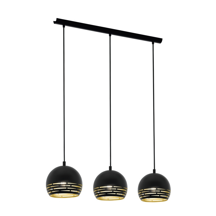 Eglo CAMASTRA LONG TABLE 3L - Black in the group HOME ELECTRONICS / Lighting / Ceiling lights at TP E-commerce Nordic AB (D14312)