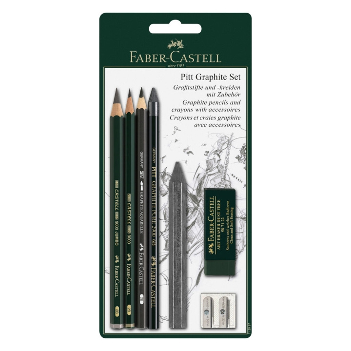 Faber-Castell PITT Graphite Master set (112997) in the group Sport, leisure & Hobby / Hobby / Paint & Draw / Pencils, crayons & ink at TP E-commerce Nordic AB (D14332)