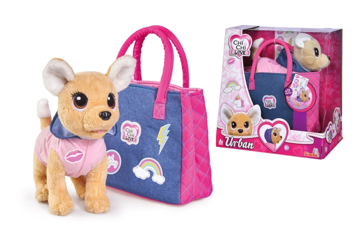 Chi Chi Love Urban Chihuahua w/bag 20cm (I-105893244) in the group TOYS, KIDS & BABY PRODUCTS / Toys / Little home & Role play at TP E-commerce Nordic AB (D14342)