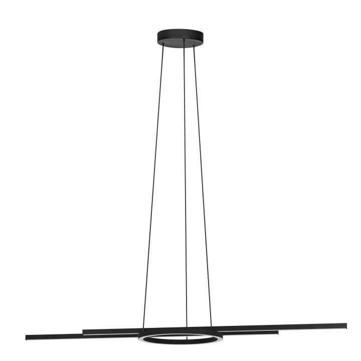 Eglo Zillerio-Z long table pendant black - TW - Zigbee, Bluetooth in the group HOME, HOUSEHOLD & GARDEN / Smart home / Smart Lights at TP E-commerce Nordic AB (D14346)