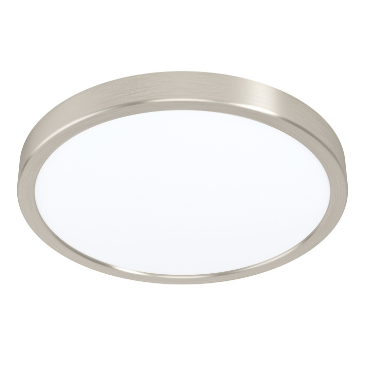 Eglo Fueva-Z ceiling light brushed steel Ø28.5 - TW - Zigbee, Bluetooth in the group HOME, HOUSEHOLD & GARDEN / Smart home / Smart Lights at TP E-commerce Nordic AB (D14349)