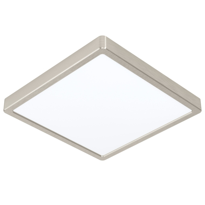 Eglo Fueva-Z ceiling light brushed steel 28.5x28.5 - TW - Zigbee, Bluetooth in the group HOME, HOUSEHOLD & GARDEN / Smart home / Smart Lights at TP E-commerce Nordic AB (D14351)