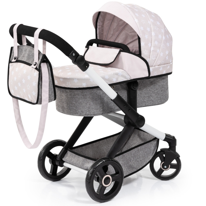 Bayer Dolls Pram Xeo - Pink/Grey (17031AA) in the group TOYS, KIDS & BABY PRODUCTS / Toys / Docks & Accessories at TP E-commerce Nordic AB (D14357)