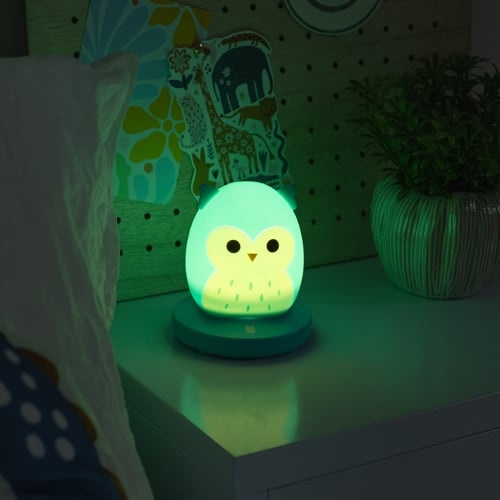 Fizz Creations Squishmallows - Mood Light - Winston the Owl - 11cm in the group TOYS, KIDS & BABY PRODUCTS / Children\'s room / Baby lamps / Table lamps at TP E-commerce Nordic AB (D14378)