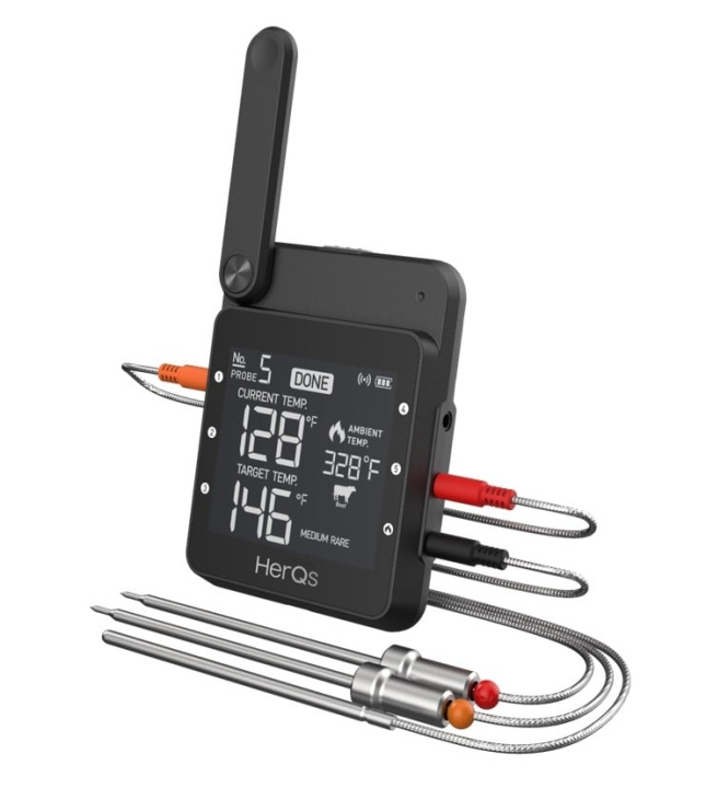 HerQs - Proffesional Therometer in the group HOME, HOUSEHOLD & GARDEN / Garden products / Barbeque & Accessories at TP E-commerce Nordic AB (D14419)