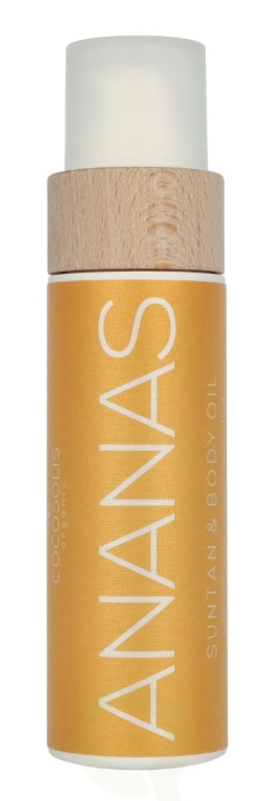 Cocosolis Cosmetics Cocosolis Ananas Suntan & Body Oil 110 ml in the group BEAUTY & HEALTH / Hair & Styling / Hair care / Hair serum at TP E-commerce Nordic AB (D14450)