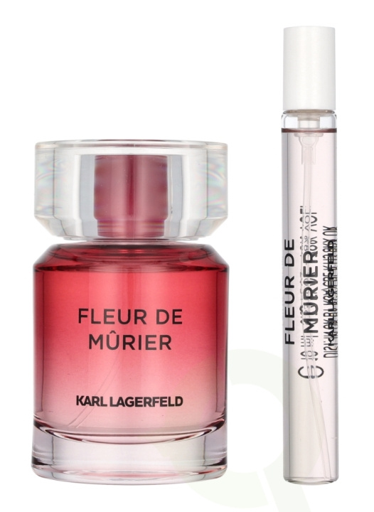 Karl Lagerfeld Fleur De Mûrier Giftset 60 ml Edt 50 ml / Edt 10 ml in the group BEAUTY & HEALTH / Gift sets / Gift sets for her at TP E-commerce Nordic AB (D14487)